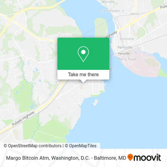 Margo Bitcoin Atm map
