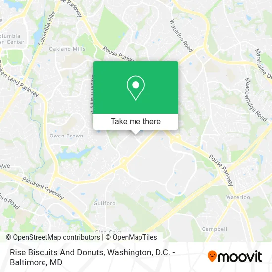Rise Biscuits And Donuts map