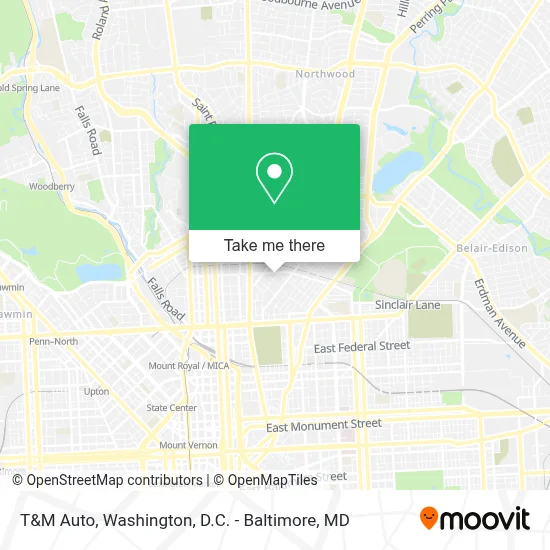 T&M Auto map