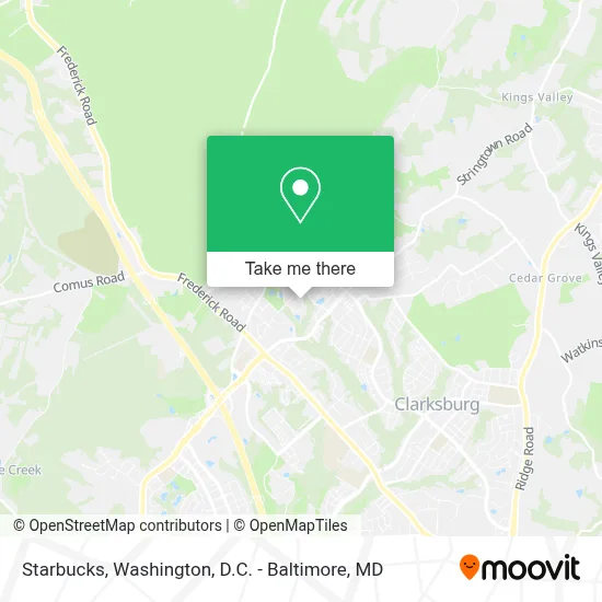 Starbucks map