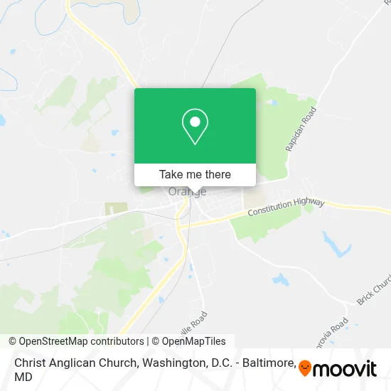Christ Anglican Church map