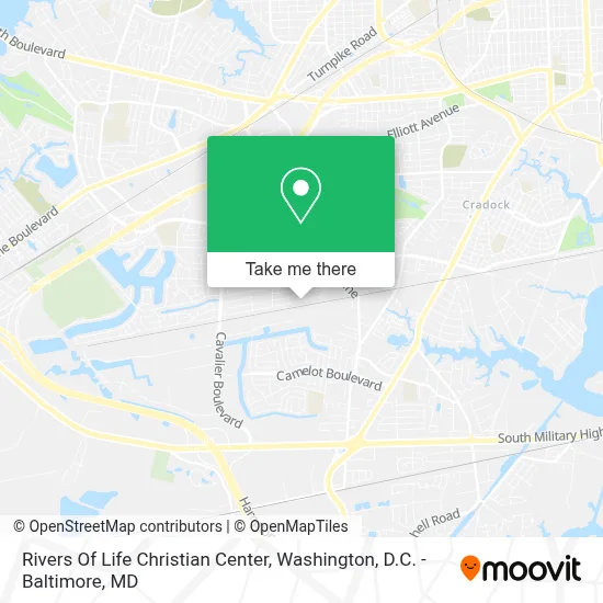 Rivers Of Life Christian Center map