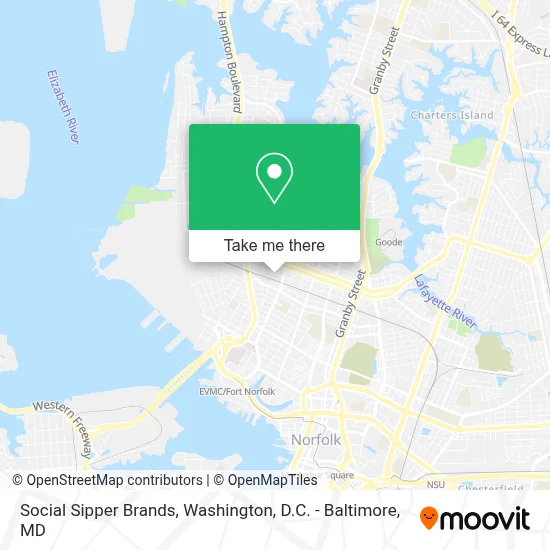 Social Sipper Brands map