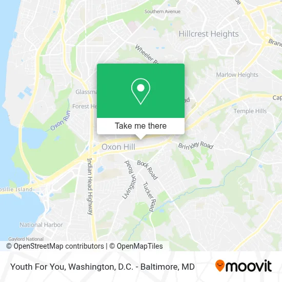 Youth For You map