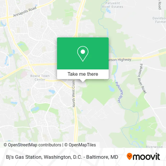 Bj's Gas Station map
