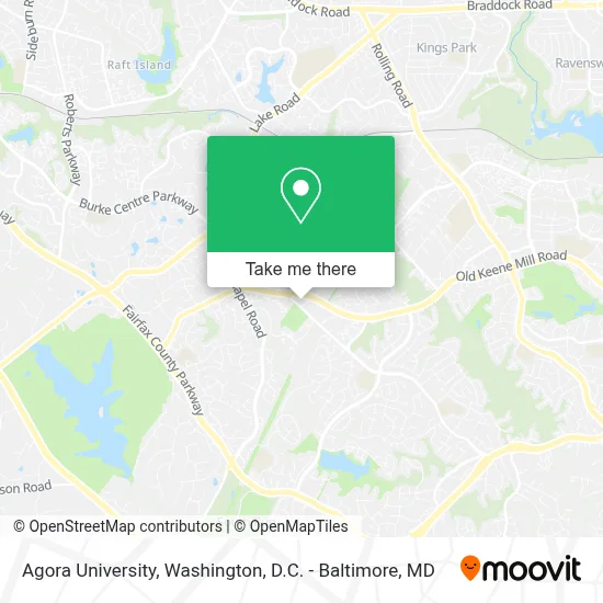 Agora University map