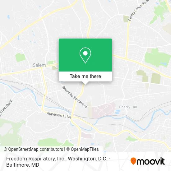 Freedom Respiratory, Inc. map