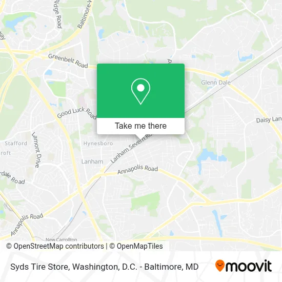 Syds Tire Store map