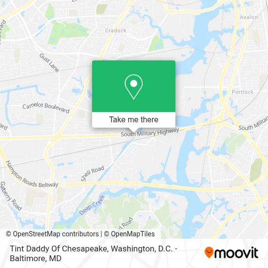 Tint Daddy Of Chesapeake map
