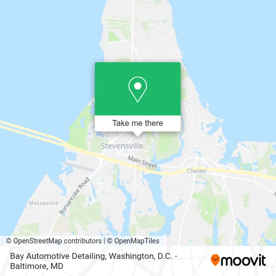 Bay Automotive Detailing map