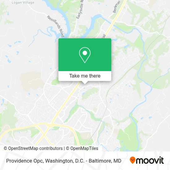 Providence Opc map