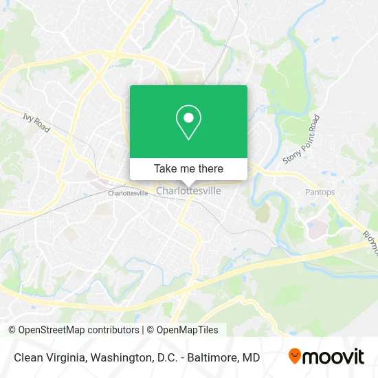 Clean Virginia map