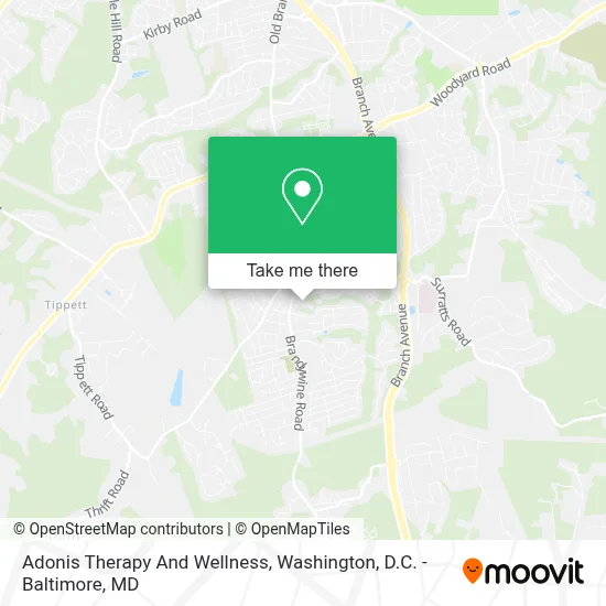 Adonis Therapy And Wellness map