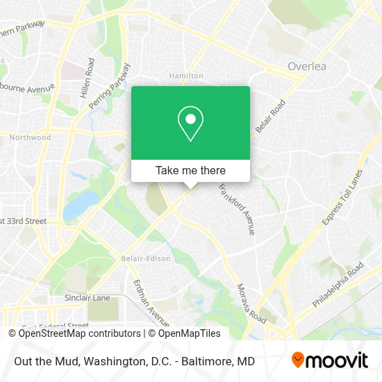 Out the Mud map
