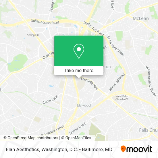 Élan Aesthetics map