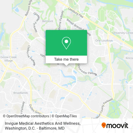 Invigue Medical Aesthetics And Wellness map