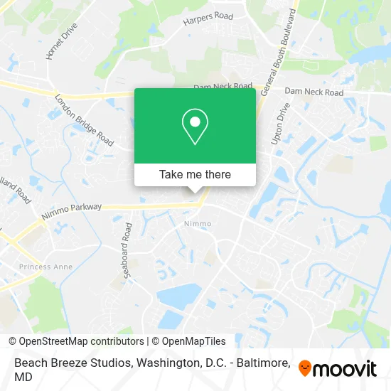 Beach Breeze Studios map