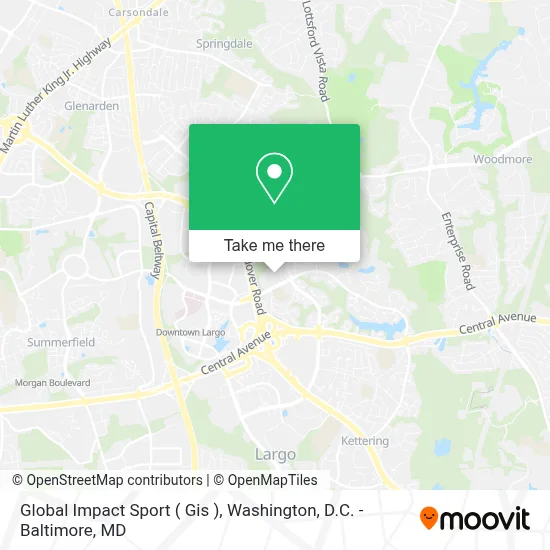 Global Impact Sport ( Gis ) map