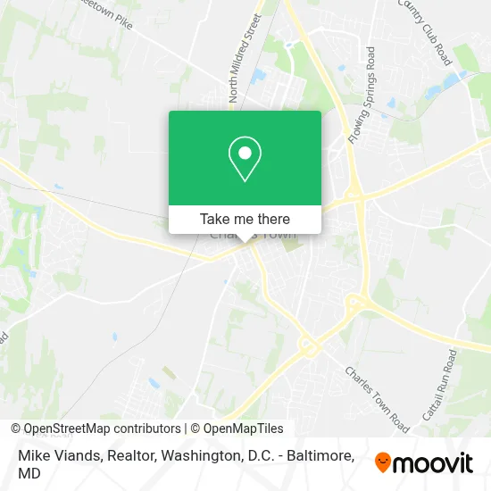 Mike Viands, Realtor map