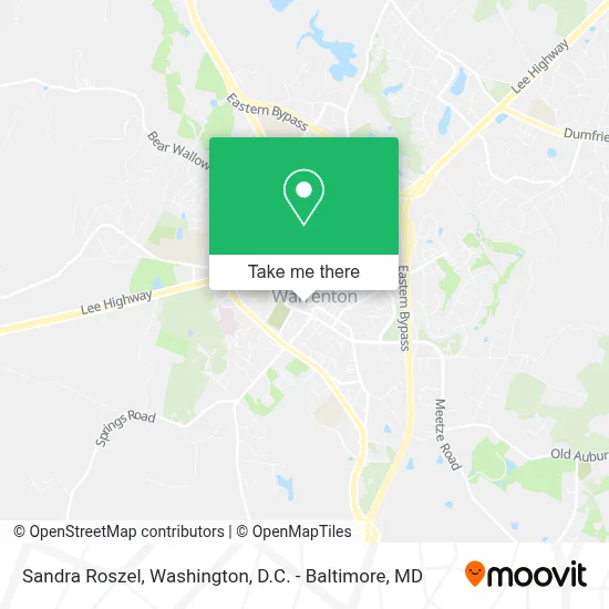 Sandra Roszel map