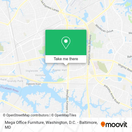 Mega Office Furniture map
