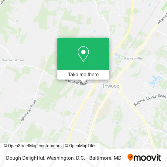 Dough Delightful map