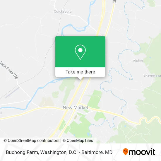 Buchong Farm map