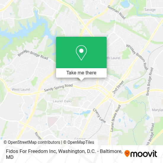 Fidos For Freedom Inc map