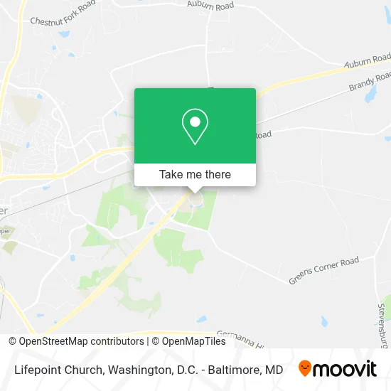 Lifepoint Church map