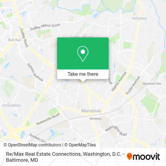 Re/Max Real Estate Connections map