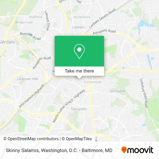 Skinny Salamis map
