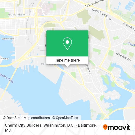 Charm City Builders map
