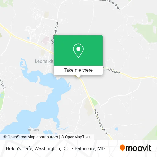 Helen's Cafe map