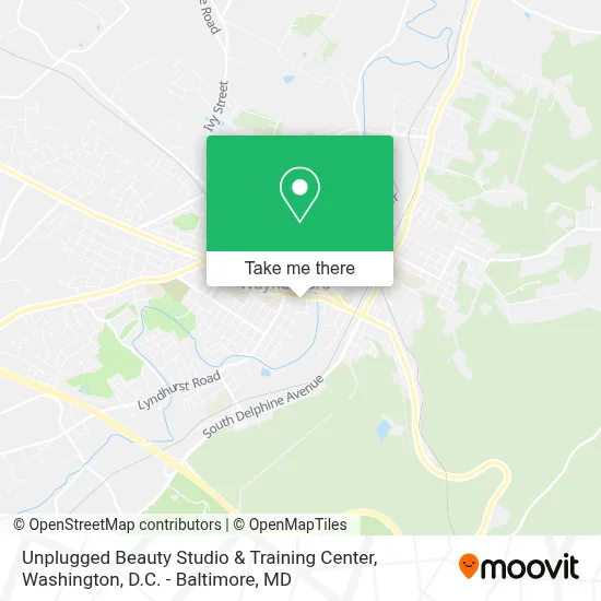 Unplugged Beauty Studio & Training Center map