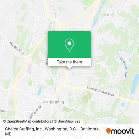 Choice Staffing, Inc. map
