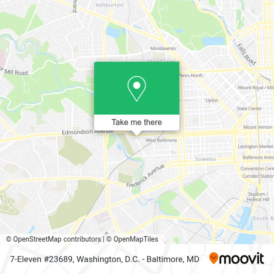 7-Eleven #23689 map