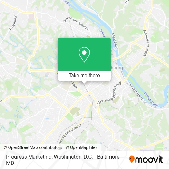 Progress Marketing map
