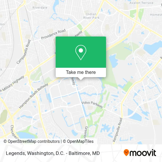 Legends map