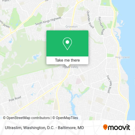 Ultraslim map