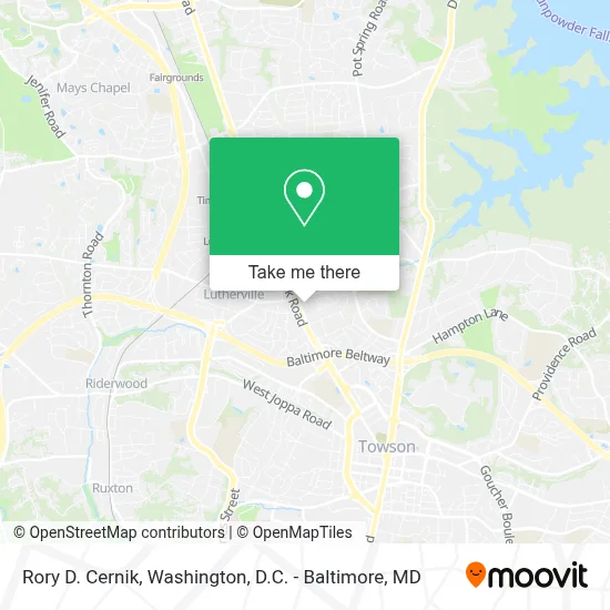 Rory D. Cernik map