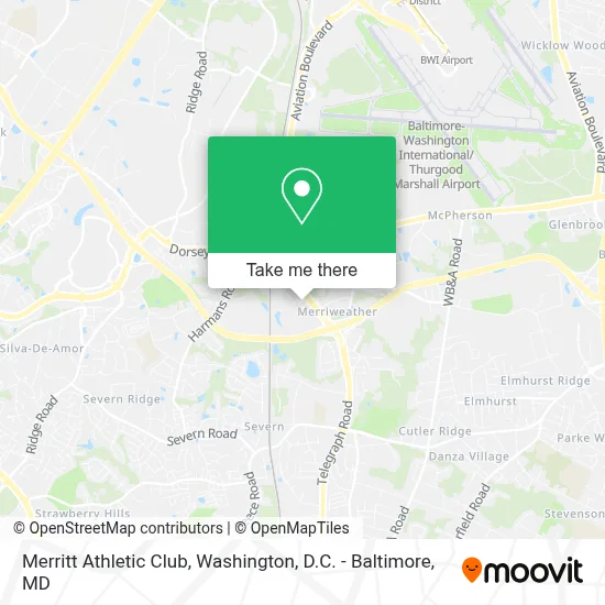 Merritt Athletic Club map