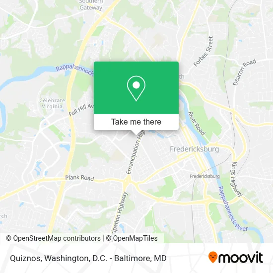 Quiznos map