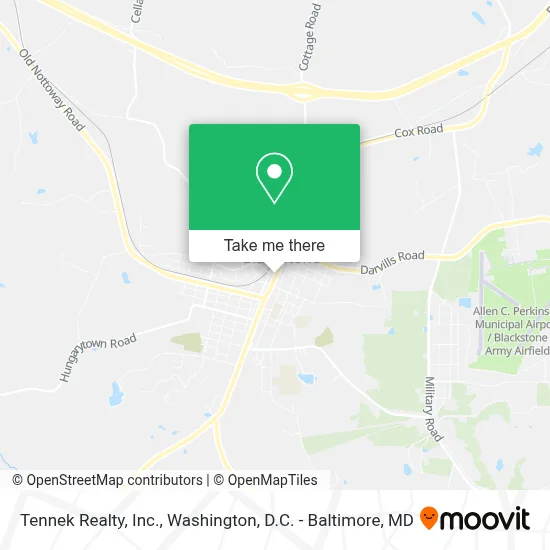 Tennek Realty, Inc. map