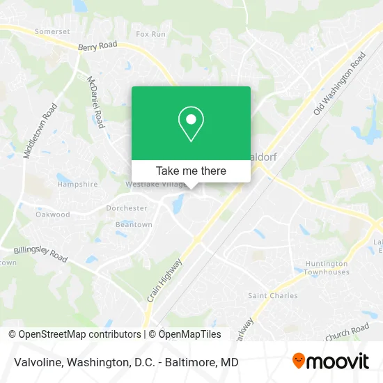 Valvoline map