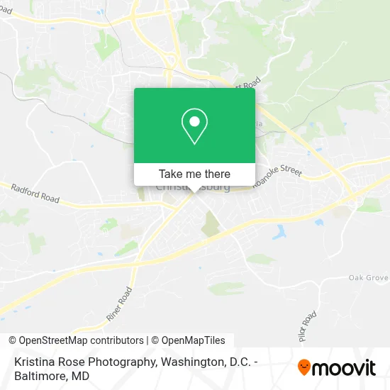 Kristina Rose Photography map