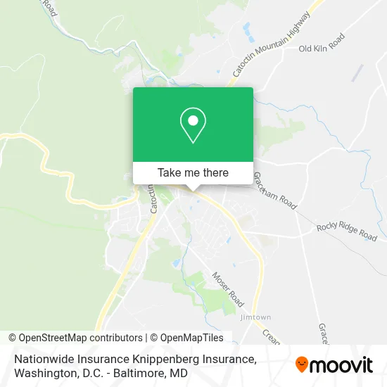 Nationwide Insurance Knippenberg Insurance map