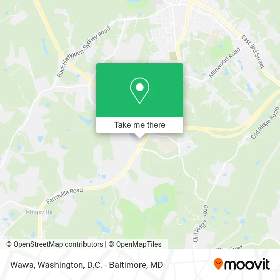 Wawa map