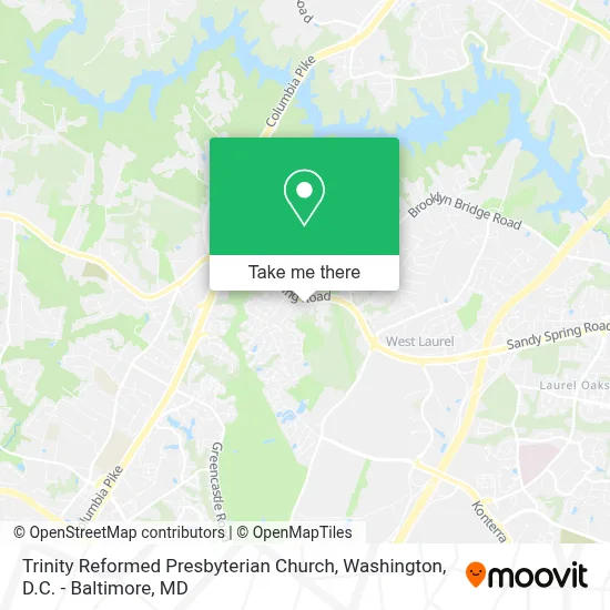 Trinity Reformed Presbyterian Church map