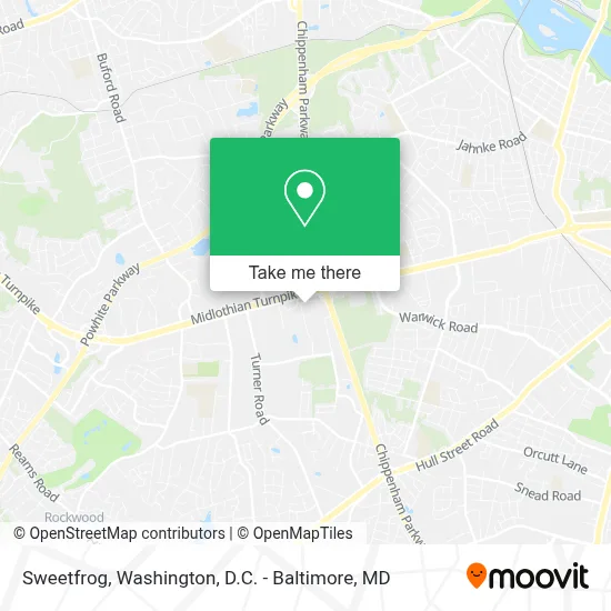 Sweetfrog map