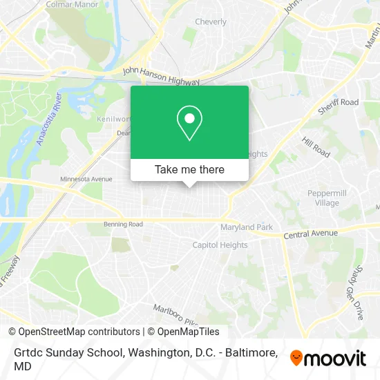 Grtdc Sunday School map